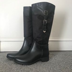 Dav Rain Boots Coventry Black Size 37 US 7